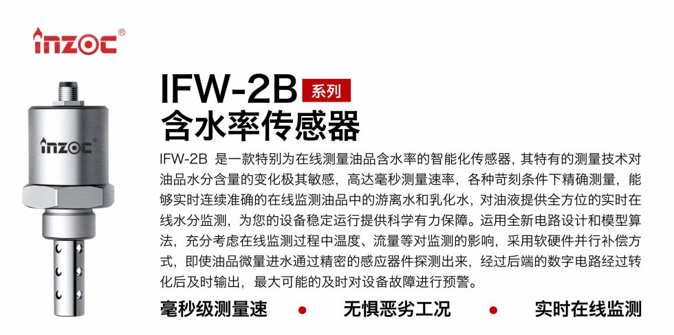油液含水率傳感器-快速檢測油品水分含量，預防設備故障圖1